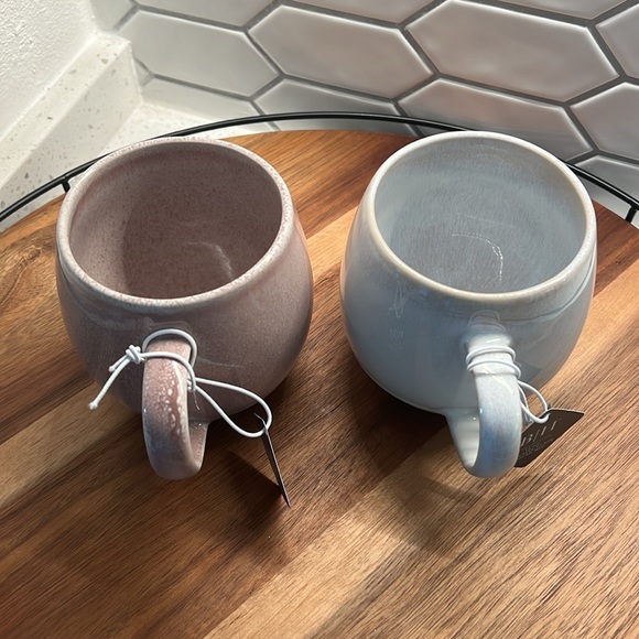 NEW Set of 2 Reactive Glaze mugs from Blue Harbor - Picture 4 of 14